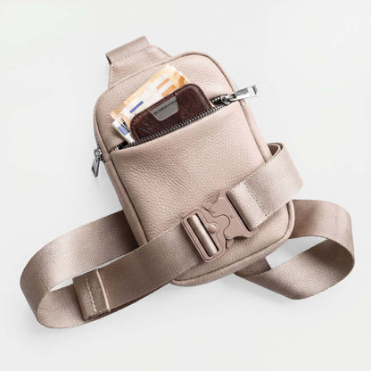 SOLSTICE Elite Leather Tactical Bag™ - Premium Cobra Buckle Crossbody