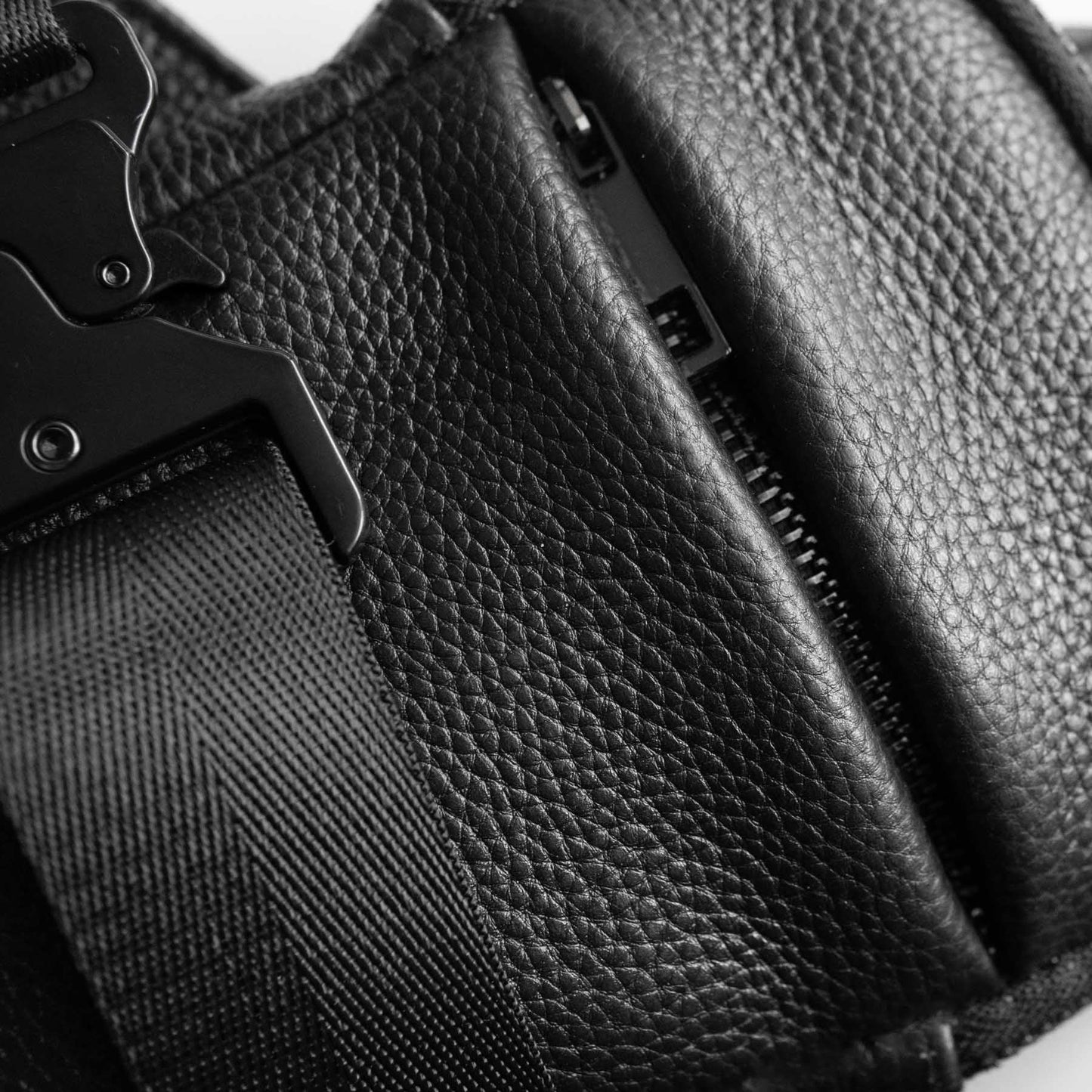 SOLSTICE Elite Leather Tactical Bag™ - Premium Cobra Buckle Crossbody