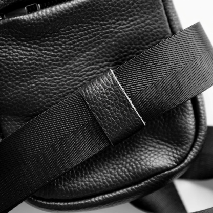SOLSTICE Elite Leather Tactical Bag™ - Premium Cobra Buckle Crossbody