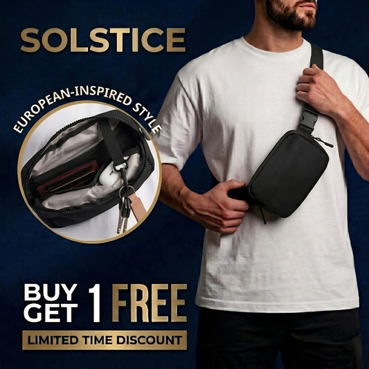 SOLSTICE Everywhere Belt Bag™ - Versatile Urban Fanny Pack
