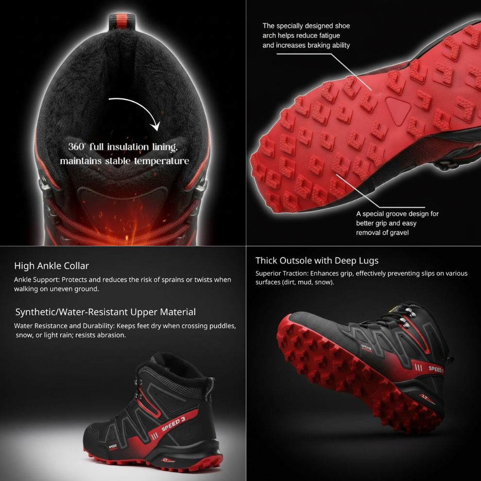 Solstice Winter Orthopedic Shoes